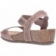 Sandalias para mujer INTERBIOS 5316 PARDO