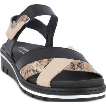 Sandalias de mujer Doctor Cutillas 36133 Cruzadas NEGRO_NUDE