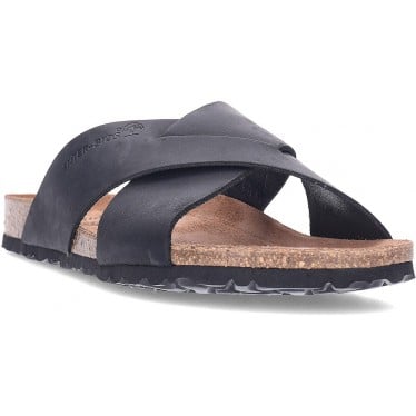 SANDALIAS INTERBIOS AQUILES NEGRO