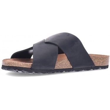 SANDALIAS INTERBIOS AQUILES NEGRO