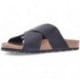 SANDALIAS INTERBIOS AQUILES NEGRO