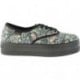 Deportiva para mujer Victoria 109229 Inglesa Estampado Liberty NEGRO