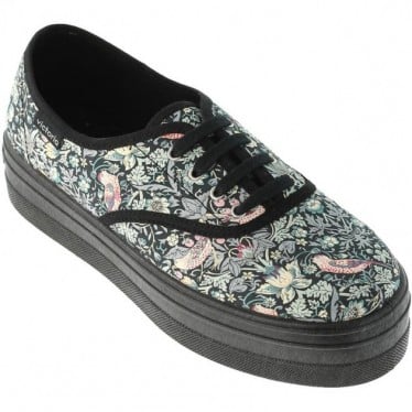 Deportiva para mujer Victoria 109229 Inglesa Estampado Liberty NEGRO