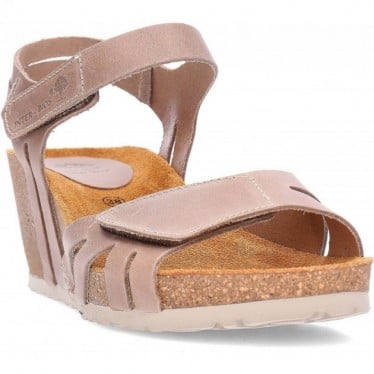 Sandalias con cuña INTERBIOS 5634 BEIG