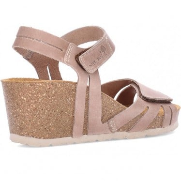 Sandalias con cuña INTERBIOS 5634 BEIG