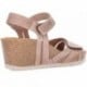 Sandalias con cuña INTERBIOS 5634 BEIG
