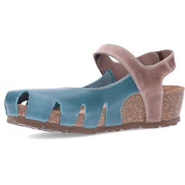 Sandalias para mujer INTERBIOS 5326 JEANS_PARDO