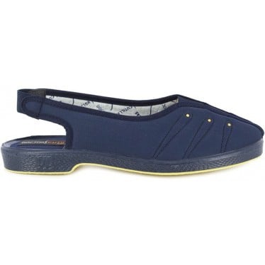 Sandalia de mujer Doctor Cutillas 449 Autoadherente AZUL