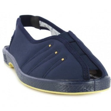 Sandalia de mujer Doctor Cutillas 449 Autoadherente AZUL