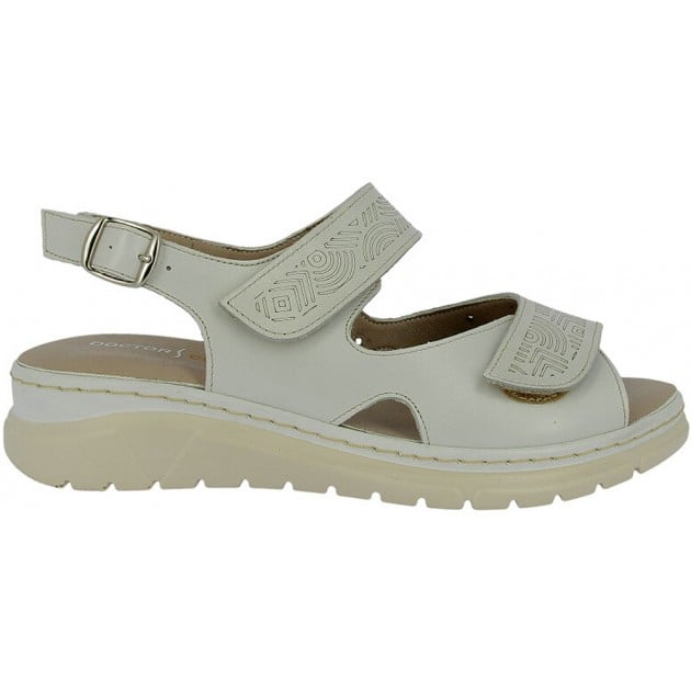 Sandalias para mujer Doctor Cutillas 76020 Autoadherente BLANCO Sandalias para mujer Doctor Cutillas 76020 Autoadherente BLANCO