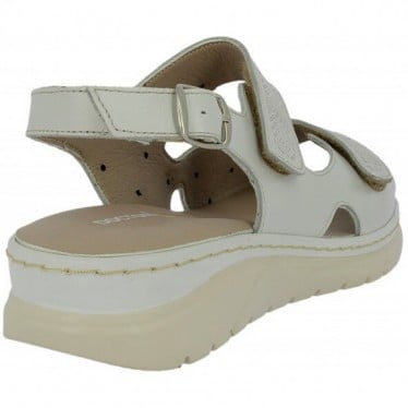 Sandalias para mujer Doctor Cutillas 76020 Autoadherente BLANCO