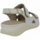 Sandalias para mujer Doctor Cutillas 76020 Autoadherente BLANCO