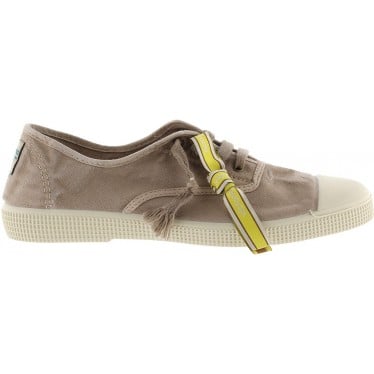 Deportiva para mujer Victoria 1661102 Inglesa Lona Envejecida TAUPE