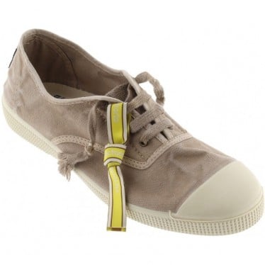 Deportiva para mujer Victoria 1661102 Inglesa Lona Envejecida TAUPE