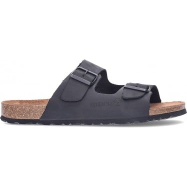 SANDALIA INTERBIOS CÓMODA 9560 NEGRO