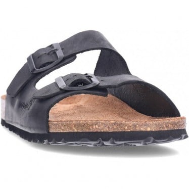 SANDALIA INTERBIOS CÓMODA 9560 NEGRO