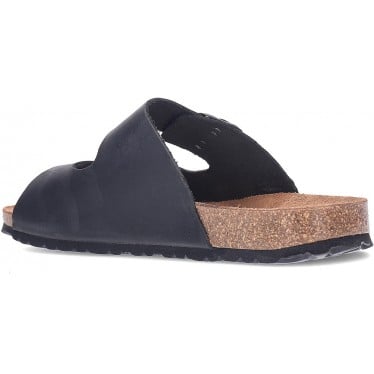 SANDALIA INTERBIOS CÓMODA 9560 NEGRO