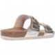 Sandalias de piel INTERBIOS 7232 PLATINO