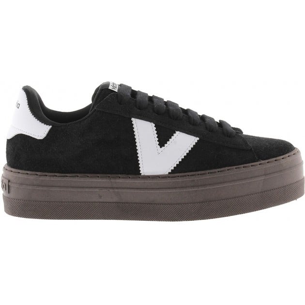 Deportivas para mujer Victoria 1092171 Barcelona Serraje NEGRO Deportivas para mujer Victoria 1092171 Barcelona Serraje NEGRO