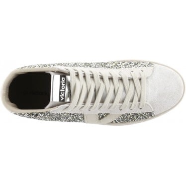 Botin para mujer Victoria 1126189 Berlin Glitter PLATA