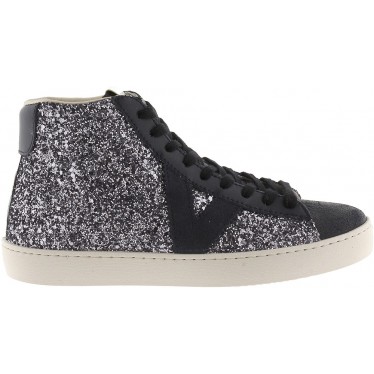 Botin para mujer Victoria 1126189 Berlin Glitter NEGRO