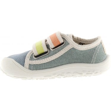Deportiva respetuosa para niños Victoria 1370115 Bosco Lona AZUL