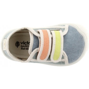 Deportiva respetuosa para niños Victoria 1370115 Bosco Lona AZUL
