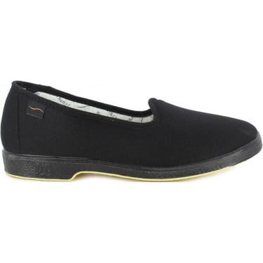 Pantuflas de mujer Doctor Cutillas 411 Slip On NEGRO