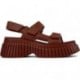 Sandalias para mujer CAMPER Pix Bcn K201511 ROJO_009