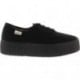 Deportiva para mujer Victoria 1116101 Inglesa Doble Lona NEGRO