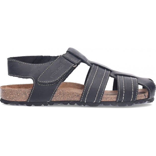 SANDALIAS INTERBIOS CERRADA NEGRO SANDALIAS INTERBIOS CERRADA NEGRO