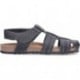 SANDALIAS INTERBIOS CERRADA NEGRO