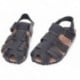 SANDALIAS INTERBIOS CERRADA NEGRO