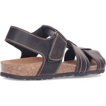SANDALIAS INTERBIOS CERRADA MOKA2