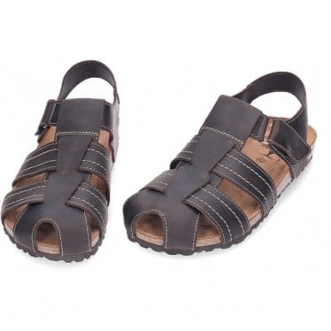 SANDALIAS INTERBIOS CERRADA MOKA2