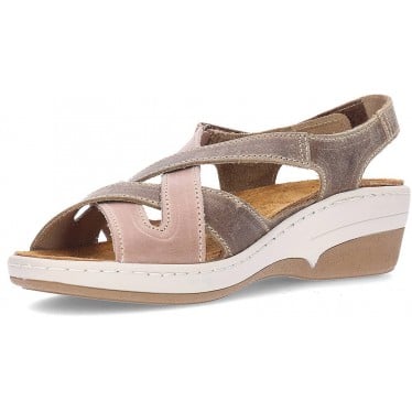Sandalias Interbios Trenza 3017 KAKI_BEIG