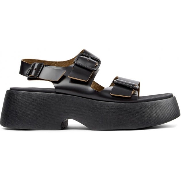 Sandalias con plataforma CAMPER Tasha K201712 NEGRO_001 Sandalias con plataforma CAMPER Tasha K201712 NEGRO_001