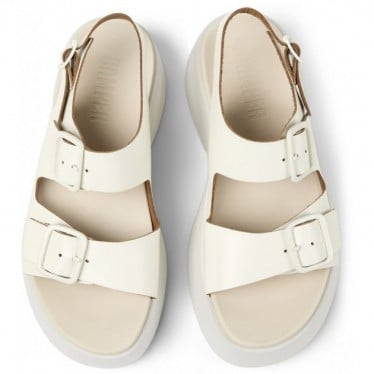 Sandalias con plataforma CAMPER Tasha K201712 BLANCO_002