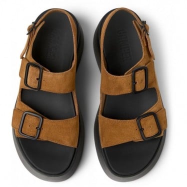 Sandalias con plataforma CAMPER Tasha K201712 MARRON_003