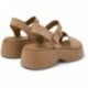 Sandalias con plataforma CAMPER Tasha K201659 BEIGE_009