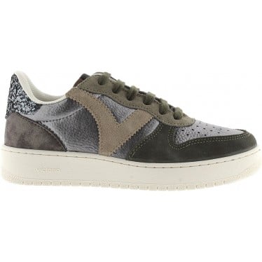 Deportiva Victoria 1258257 Madrid Metalizado KAKI