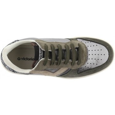 Deportiva Victoria 1258257 Madrid Metalizado KAKI