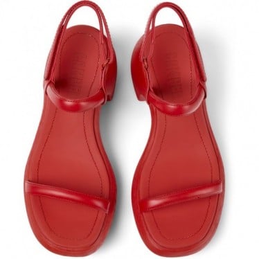 Sandalias de piel CAMPER Thelma K201596 ROJO_006
