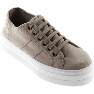 Deportivas Victoria 1092138 Barcelona Plataforma BEIGE