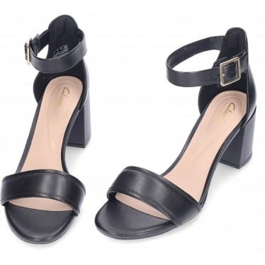 Sandalias con tacón CLARKS EZORIA BLACK