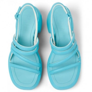 Sandalias de piel CAMPER Thelma Sandal K201723 AZUL_002