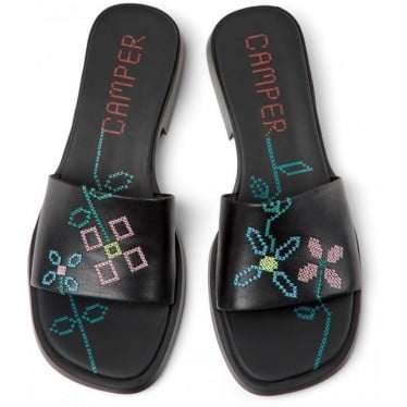 Sandalias de mujer CAMPER Tws Dnoa K201740 NEGRO_005