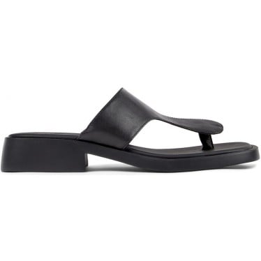 Sandalias de mujer CAMPER Twins K201745 NEGRO_002