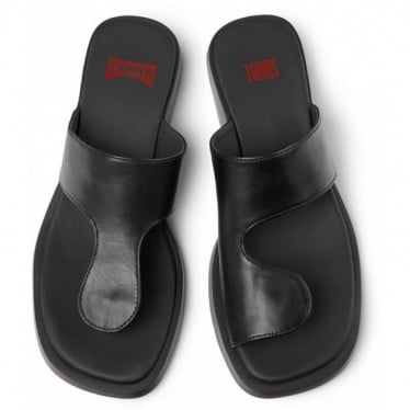 Sandalias de mujer CAMPER Twins K201745 NEGRO_002