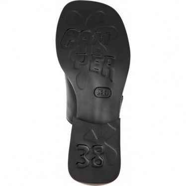 Sandalias de mujer CAMPER Twins K201745 NEGRO_002